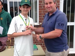 Under 14's Most Improved Troy Collins